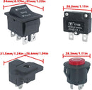 14PCS Sturdy Switch Replacement Set for Power Wheels & Children's Electric Vehicles Magic Cars 4