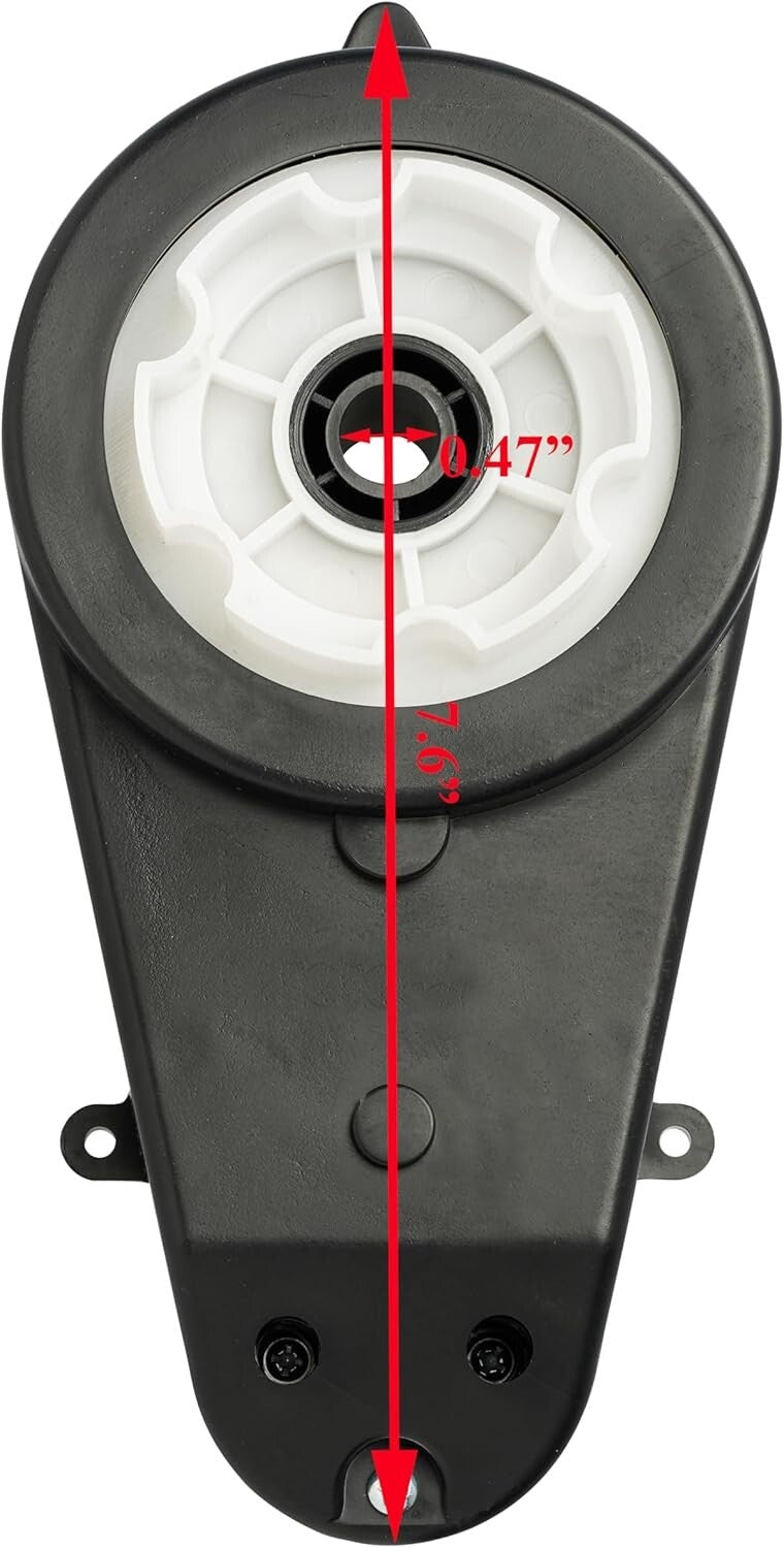 Durable 2-Piece Kids Electric Car Gearbox with Quick-Change Motor Installation Magic Cars 7