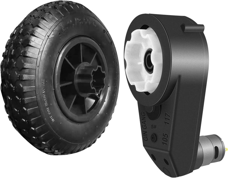 Durable 24V RS555 30000RPM Motor with Gearbox for Power Wheel Upgrades Magic Cars 8