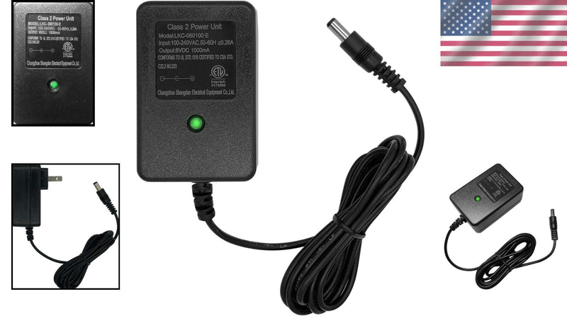 Durable 6V Charger for Toddler Electric Vehicles Efficient Power Supply Magic Cars 1