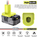 Durable ABS 2-Pack 18V Battery Adapter for DIY Projects and Toys Magic Cars 7