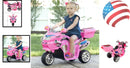 Durable Pink Electric 3-Wheel Motorcycle for Kids Ages 3-6 with Safe Design Magic Cars 1