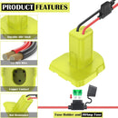 Durable Power Wheel Battery Adapter for 18V Ryobi Tools 2-Pack with Safety Fuses Magic Cars 4