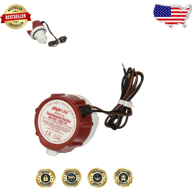 Durable 500 GPH Replacement Motor for Pump Performance Enhancement Magic Cars Variant 0