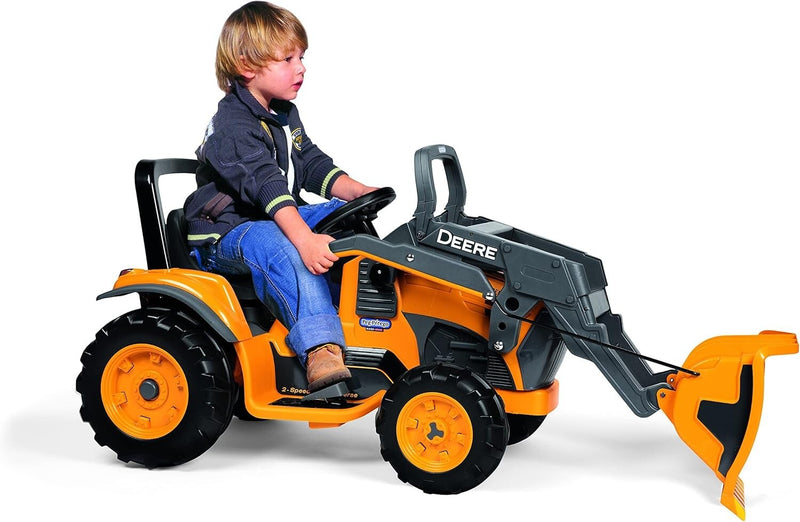 Durable Black Wheel Pack for John Deere Ground Loader Tractors Magic Cars 6