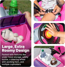 Durable Pink Whisper Ride II Toy Car with Seat Belt – Quiet Outdoor Play Magic Cars 5