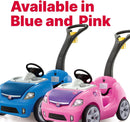 Durable Pink Whisper Ride II Toy Car with Seat Belt – Quiet Outdoor Play Magic Cars 8
