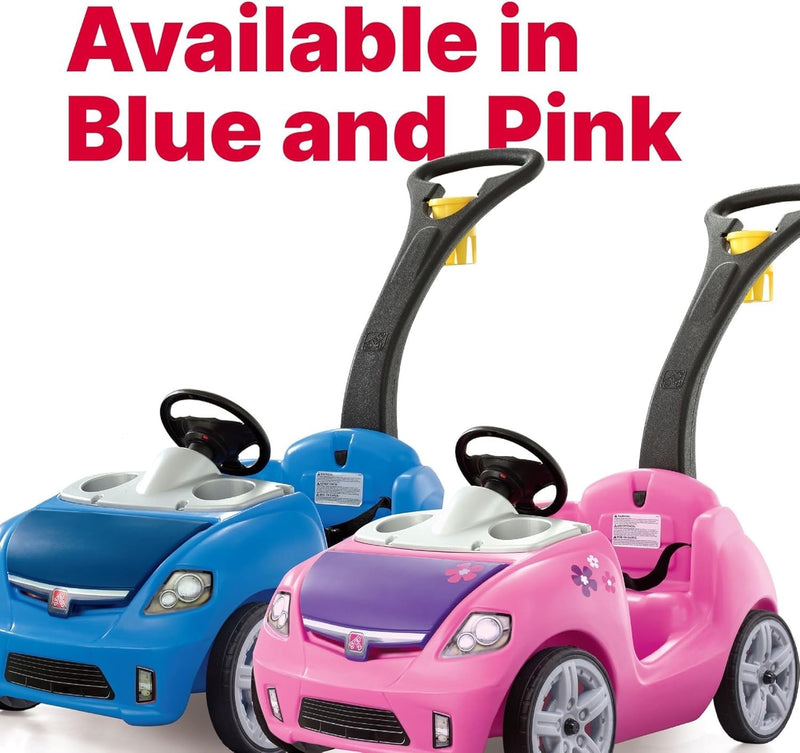 Durable Pink Whisper Ride II Toy Car with Seat Belt – Quiet Outdoor Play Magic Cars 8