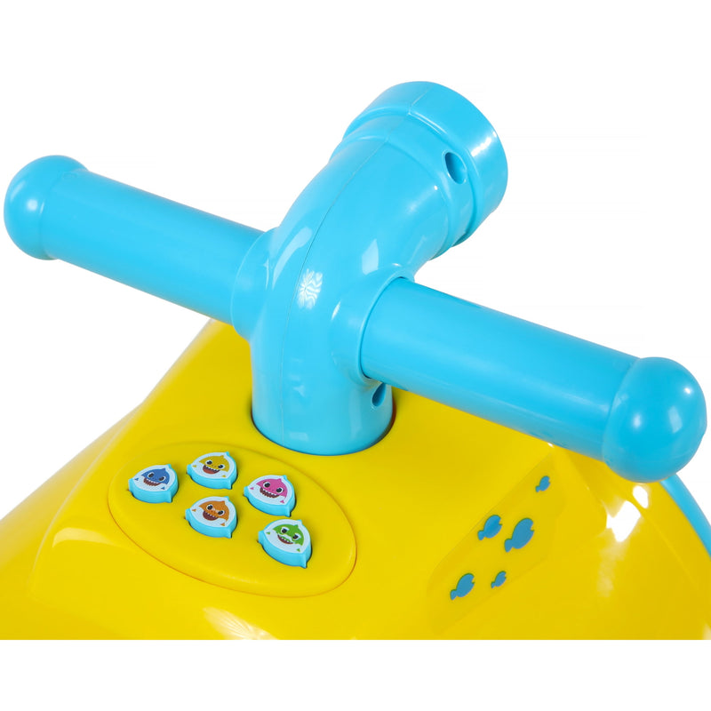 Baby Shark Ride-On Submarine Toy for Kids Ages 1.5 to 3 Years Magic Cars 4