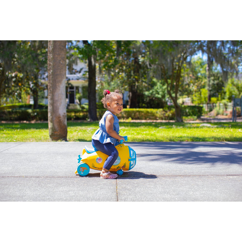 Baby Shark Ride-On Submarine Toy for Kids Ages 1.5 to 3 Years Magic Cars 8