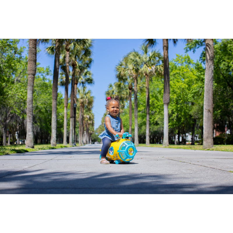 Baby Shark Ride-On Submarine Toy for Kids Ages 1.5 to 3 Years Magic Cars 9