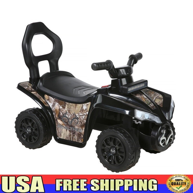 Magic Rider Toy Kids Non-Electric Camo Ride-On Toy with LED Lights and Storage – 1 MPH