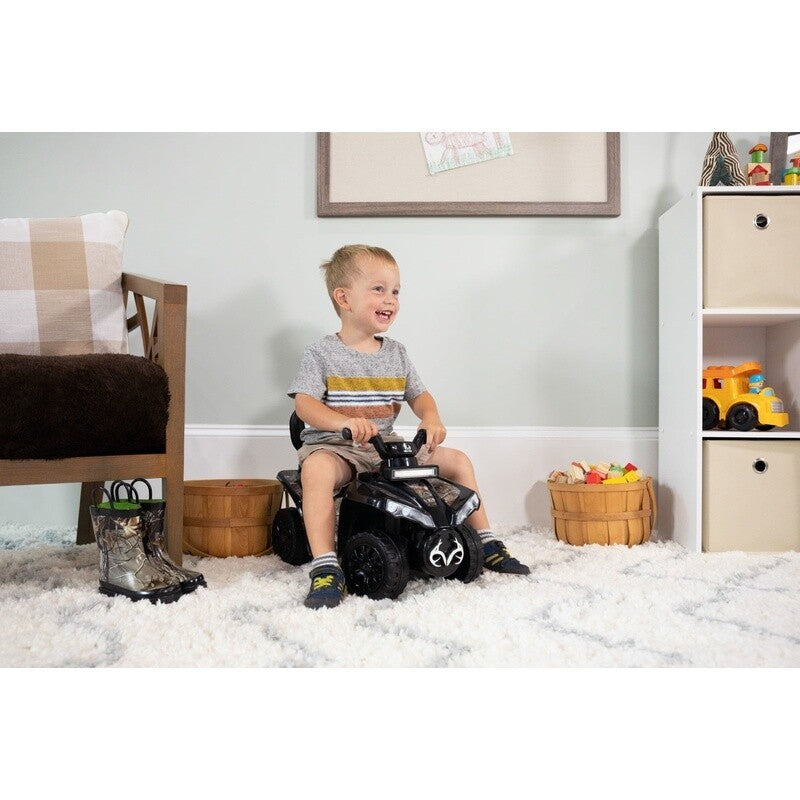 Kids Non-Electric Camo Ride-On Toy with LED Lights and Storage – 1 MPH Magic Cars 11