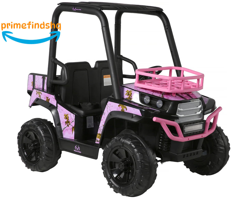 24 Volt Realtree Ride-On Electric Vehicle for Girls Ages 3 to 5 Years Magic Cars 11