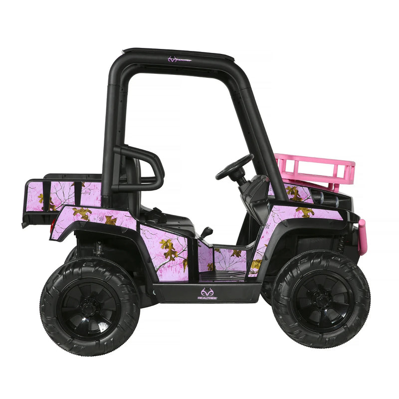 24-Volt Realtree Ride-On Toy for Girls Ages 3-5 Magic Cars 4