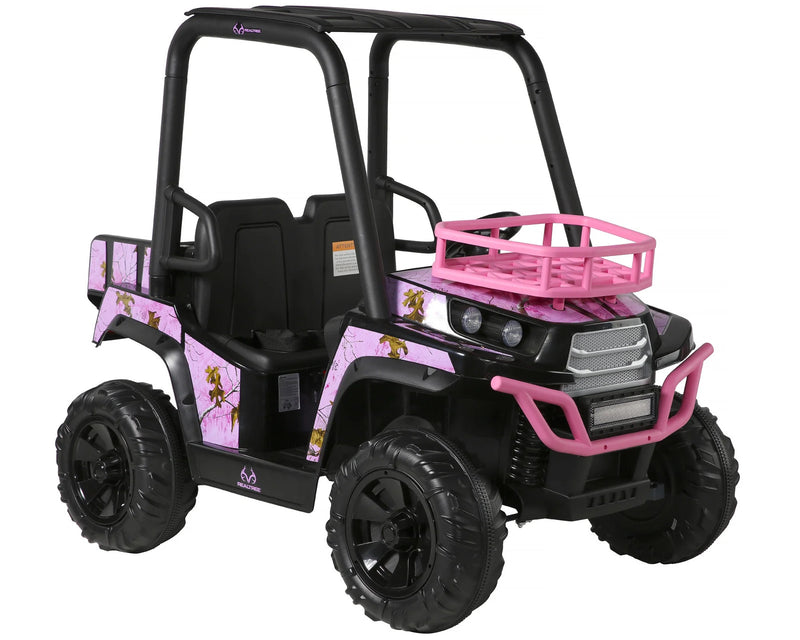 24-Volt Realtree Ride-On Toy for Girls Ages 3-5 Years Magic Cars 8