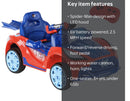 Spider-Man 6V Ride-On Car by Dynacraft with Parental Remote and Water Cannon Magic Cars 8