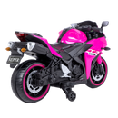 12V Pink Ride-On Motorcycle for Kids - Perfect for Boys and Girls