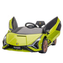 12V Licensed Green Lamborghini SIAN Electric Car with Remote Control