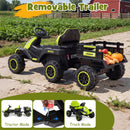 24V Electric Ride-On Car for Kids with Parental Control, Music, Horn, and Lights