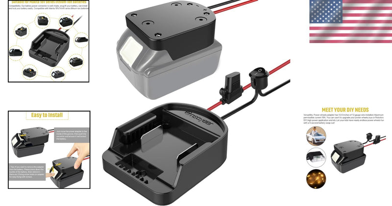 Effortless Power Supply Adapter for RC Machines and High-Power Applications Magic Cars 1