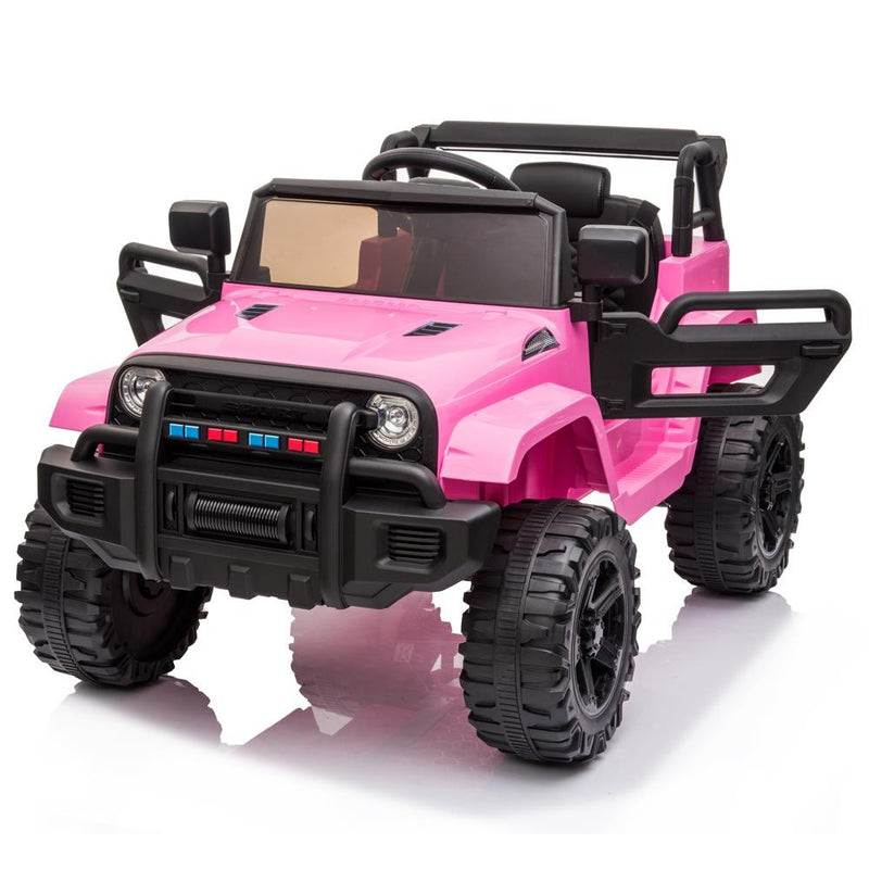 12V 4.5A Battery-Powered Kids Ride-On Jeep Car with LED Lights and Remote Control Magic Cars 11