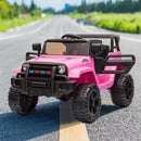 12V 4.5A Battery-Powered Kids Ride-On Jeep Car with LED Lights and Remote Control Magic Cars 16
