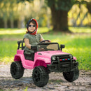 12V 4.5A Battery-Powered Kids Ride-On Jeep Car with LED Lights and Remote Control Magic Cars 6