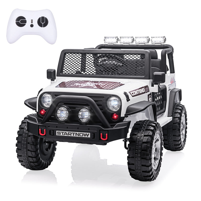 12V Electric Kids Ride-On Jeep Toy Car with USB, Bluetooth, Remote Control, and Music Magic Cars 10