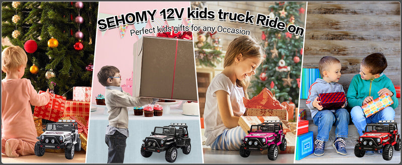 12V Electric Kids Ride-On Jeep Toy Car with USB, Bluetooth, Remote Control, and Music Magic Cars 11