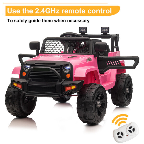 12V Electric Ride-On Jeep for Kids with Remote Control Magic Cars 6