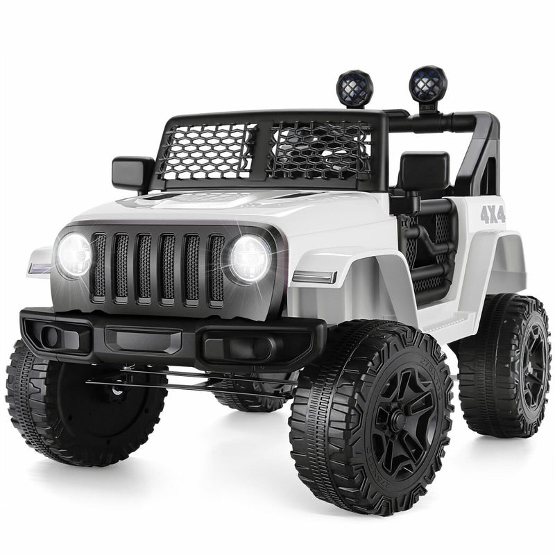 12V Electric Battery-Powered Kids Ride-On Jeep Car with Remote Control Toy Magic Cars 12