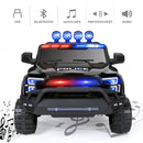 12V Electric Kids Ride-On Police Truck with 6 Wheels, RC, LED Lights, and Intercom System Magic Cars 3