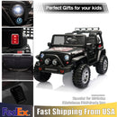 12V Electric Battery-Powered Kids Jeep Ride-On Car 2-Seat Vehicle with Remote Control Magic Cars 1