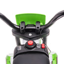 12V Electric Green Kids Ride-On Dirt Bike with Training Wheels Magic Cars 6