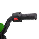 12V Electric Green Kids Ride-On Dirt Bike with Training Wheels Magic Cars 8
