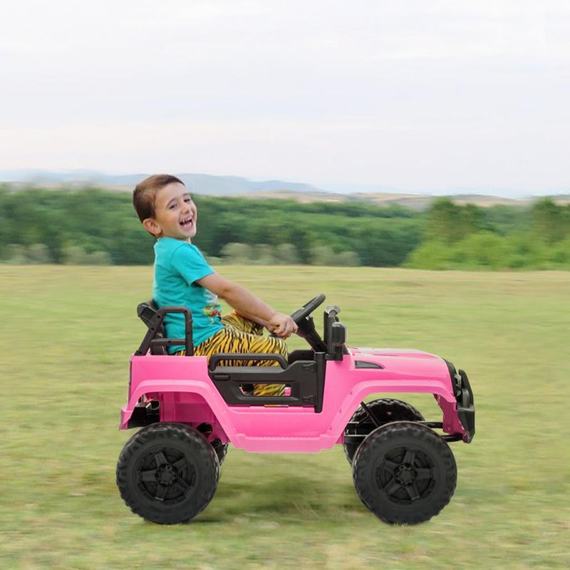 12V Electric Kids Ride-On Jeep Car with Remote Control, LED Lights, and 3 Speed Settings Magic Cars 20