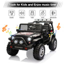 12V Electric Kids Ride-On Off-Road Jeep Truck Toy with Remote Control, 2-Seater Magic Cars 6