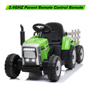12V Electric Battery-Powered Kids Ride-On Tractor with Remote Control Magic Cars 0