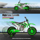 12V Electric Kids Ride-On Dirt Bike with Training Wheels Magic Cars 4