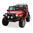 12V Electric Kids Ride-On Jeep Truck Car with LED Lights, MP3, Remote Control, 2-Seater Magic Cars 14