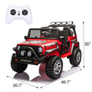 12V Electric Kids Ride-On Jeep Truck Car with LED Lights, MP3, Remote Control, 2-Seater Magic Cars 23