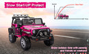 12V Electric Kids Ride-On Jeep Truck Car with LED Lights, MP3, Remote Control, 2-Seater Magic Cars 5