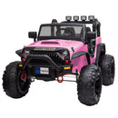 12V Electric Kids Ride-On Jeep Truck Car with Remote Control, LED Lights, MP3, and 2 Seats Magic Cars Variant 0
