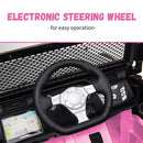 12V Electric Kids Ride-On Jeep Truck Car Toy with MP3, LED Lights, Remote Control, 2 Seats Magic Cars 6