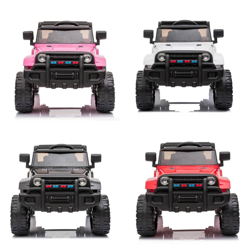 12V Electric Kids Ride-On Truck with 3 Speeds, Lights, Music, and Remote Control Magic Cars 1
