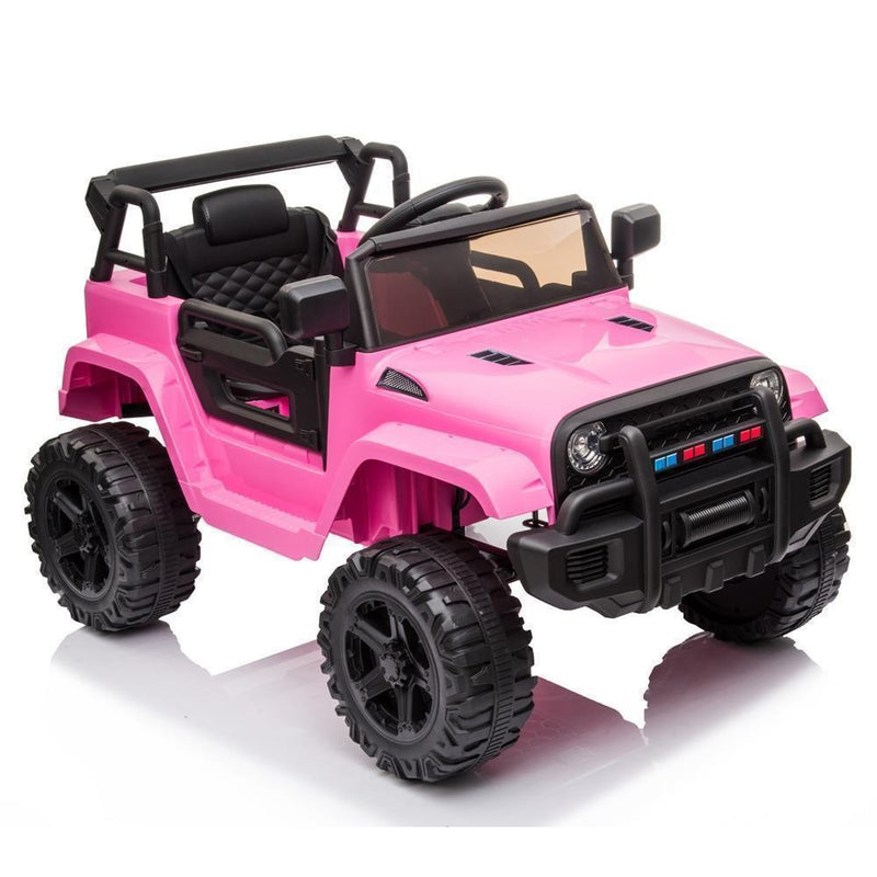 12V Electric Kids Ride-On Truck with 3 Speeds, Lights, Music, and Remote Control Magic Cars 3