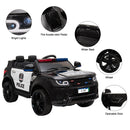 12V Electric Ride-On Police SUV for Kids with Music, Lights, and Remote Control Magic Cars 3