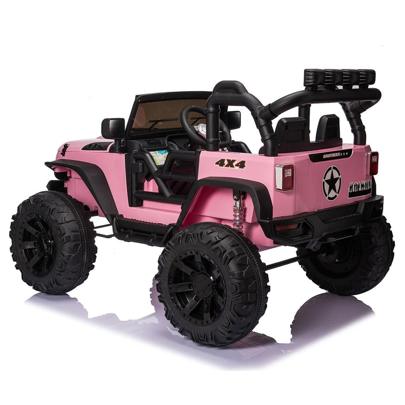 24V Electric 400W Battery-Powered Kids Ride-On Jeep Truck with Remote Control Magic Cars 9