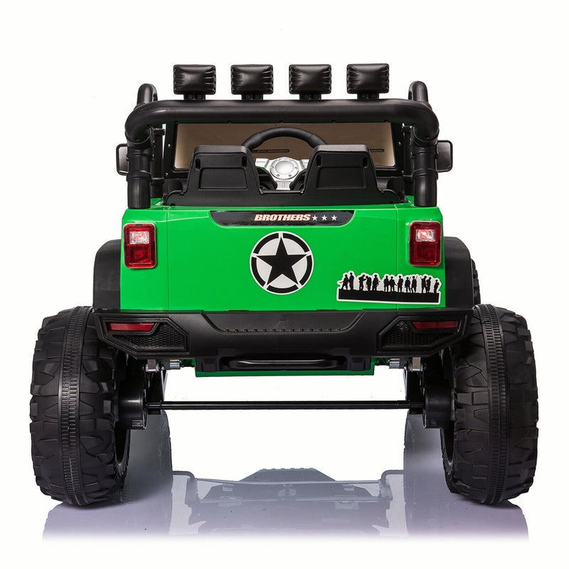 24V Electric Kids Ride-On Jeep Toy Car with USB, Bluetooth, and Remote Control Battery Powered Magic Cars 4